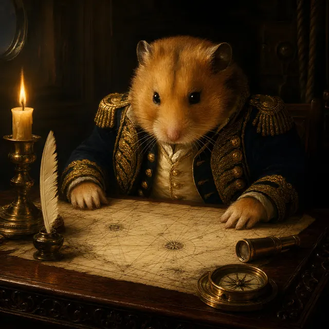 Hamster admiral cabin