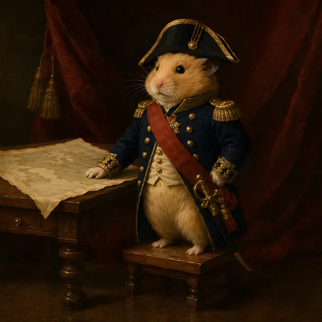 Hamster admiral