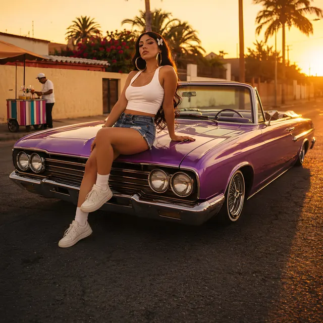 Reggaeton lowrider seat